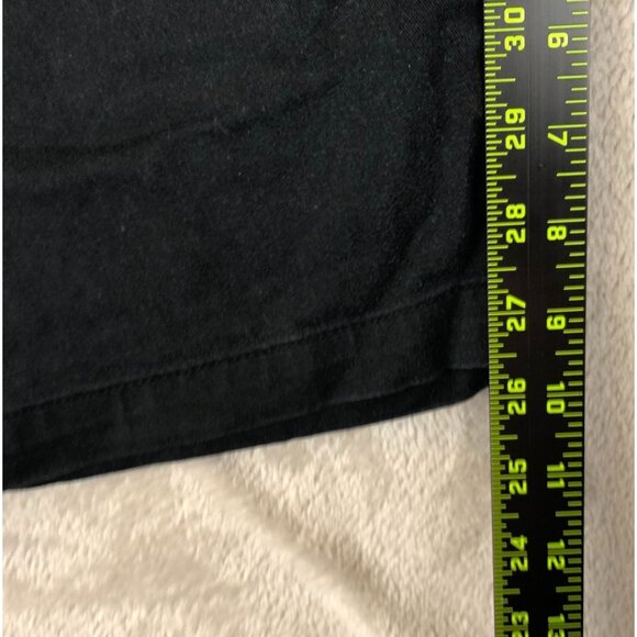 Volcom Mens Chino Shorts Size 30 Flat Front Casula Summer Pockets Black Cotton - Picture 4 of 12